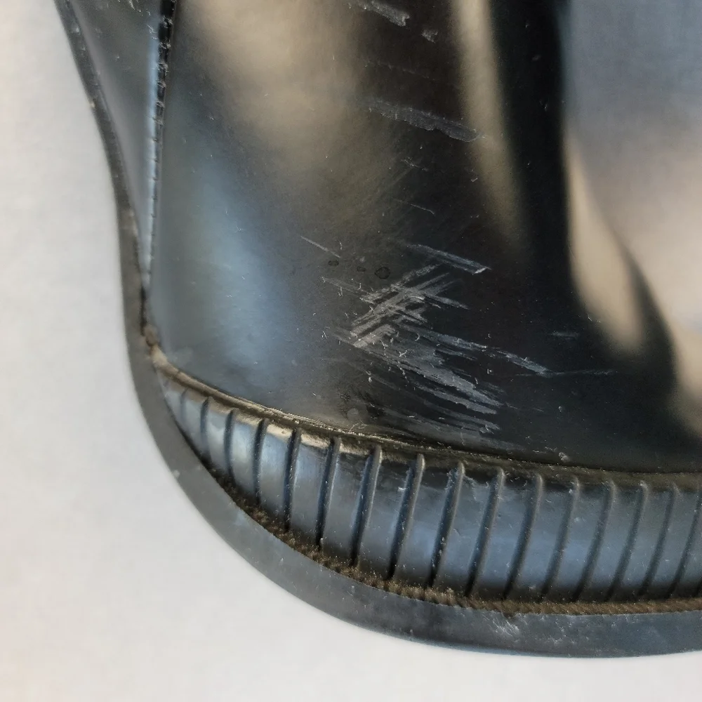 ZARA Traffaluc stiletto platform pull-on Ankle‎ Boot